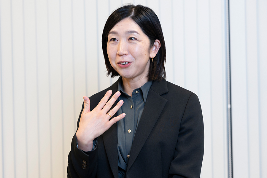 「自分で思う以上に選択肢を持っている」ことを知ってほしいと話す【写真:増田美咲】