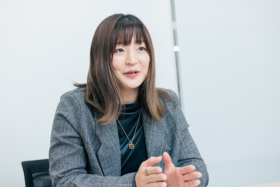 パリ五輪出場を目指していた時期に今後のキャリアについて考えたという角田さん【写真：松橋晶子】