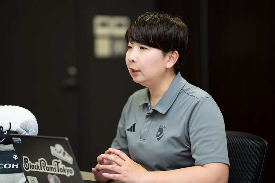 社内副業制度がラグビーに関わるチャンスに【写真：増田美咲】